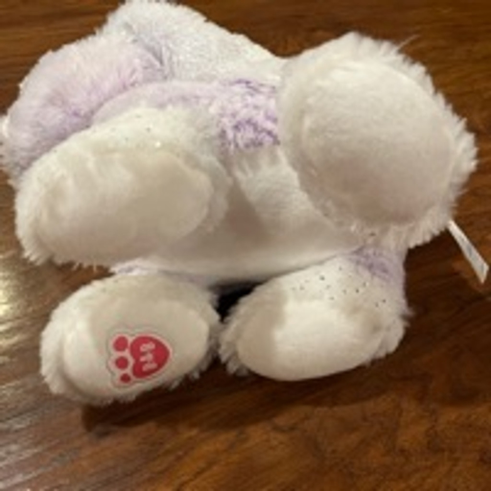 Build-A-Bear Workshop Plush Stuffed Sugar Plum BunnyAnimal One Size Purple - Picture 3 of 8